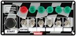 Switch Panel, 6 Toggles / 1 Momentary Button