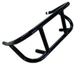 TALL FRONT BUMPER GLOSS BLACK
