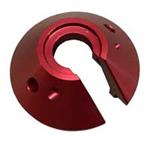 TALL  SLOTTED COIL TOP WITH  PIN HOLE (RED)