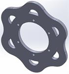 WAVED STEEL BRAKE ROTOR