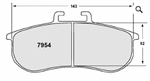 BMW BRAKE PAD SET