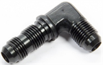 AN6 90 DEGREE BULKHEAD BLACK