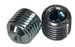 ZINC SET SCREW, 3/8^-24 F x 3/8^  (SOLD EACH)