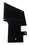 RIGHT REAR END TIN- FRONT PIECE (BLACK)
