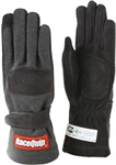 X-SMALL SFI-5 DOUBLE LAYER  BLACK GLOVES