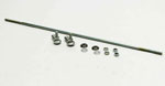 THROTTLE ROD KIT W/ 24 IN SOLID ROD