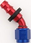 -4 45§ Push-On Hose End - Aluminum