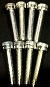 COARSE 8 BOLT  SPECIAL SPINDLE BOLTS