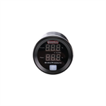 Brake Bias Gauge, 0-1600 psi, Digital, Black Face, 2-1/16 in Diameter, Recall, E