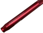 18` RADIUS ROD BAR 3/4` TAP  RED ANODIZED