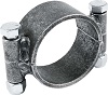 Clamp-On Ring, 2-Bolt, 3 in ID, 2 in Wide, Stee
