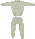 NOMEX UNDERWEAR XXL - 2 PIECE WHITE