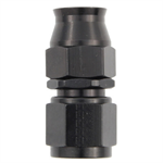 Hose Fitting #6 Straight PTFE Black