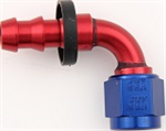 FITTING  -12   90 DEGREE PUSH LOCK HOSE END