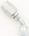 AN6 45 DEGREE PS. HOSE FITTING