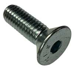 ZINC FLAT HEAD BOLT, 3/8^ C X 1-1/4^