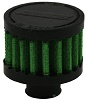 Breather, Clamp-On, Round, 0.59 in OD Tube,