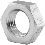 Jam Nut, 3/8-24 in Right Hand Thread, Aluminum