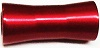 ALUM SPACER 1/2''  ID FLAT x 2'' LONG RED