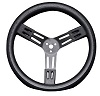 15^ STEEL DISH STEEL STEERING WHEEL