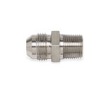 Straight AN -6 Male to 1/4^ NPT, Stainless Steel