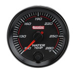 Water Temperature Gauge, Redline, 100-280 Degree