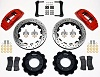 TC6R Front Kit,16.00^, Drilled, Red