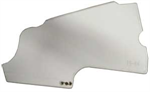 REAR END TIN RIGHT REAR SECTION     (WHITE)