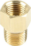 Adapter, 3/8-24^ Inverted Flare,1/8 NPT (4)