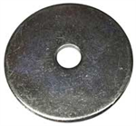 FLAT BODY WASHER, 1/4^ ZINC