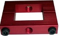 2^ x  3^ BALLAST MOUNT  RED ANODIZED