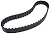 HTD Drive Belt, 608 mm L, 20 mm Wide, 8 mm Pitch