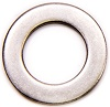 Flat Washer, 1/4 in ID, 1/2 in OD, 0.031 in Thick