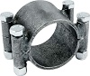 Clamp-On Ring, 4-Bolt, 3 in ID, 3 in Wide, Steel