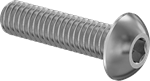 M4 x 0.7 BUTTON  BOLT, 18-8 STAINLESS