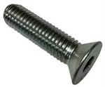 ZINC FLAT HEAD BOLT 1/2^ C X 2^