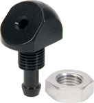 Overflow Nozzle, Straight, 1/4 in Hose Barb
