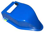 LONG HOOD SCOOP - BLUE FIBERGLASS