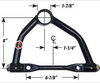 9^ METRIC OFFSET SCREW-IN 6 7/8^ SPACING