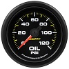 Oil Pressure Gauge, Stepper Motor, 0-120 psi,