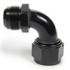 -6 90º Female Swivel to Male Flare Aluminum Black