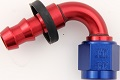 FITTING -10 AN 120 Degree Push Lock HOSE END