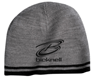GREY AND BLACK WINTER BEANIE