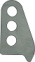 Upper Link Brackets 9in Ford Weld-On 1pr