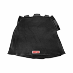 Helmet Skirt, SFI 3.3/5, Single Layer, Nomex, Black, Each