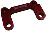 12^ ROTOR CALIPER MOUNT 3/8^ OFFSET (RED)