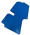 RIGHT REAR END TIN- BACK PIECE  (BLUE)