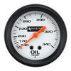 Oil Temperature Gauge, 140-340 Degree F, Mechanical, Analog, 2-5/8