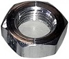 3/8^-24 RH  ALUMINUM JAM NUT - SOLD EACH -