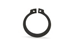 Snap Ring, Steel, Natural, Front Bearing